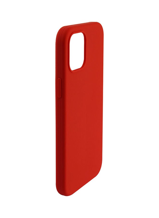 INEIX Silicone Case Cover For Apple iPhone 12 Red - Image 3