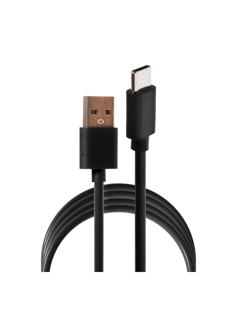 E-Train PowerLine USB To Type-C Charging Cable Black - Image 1