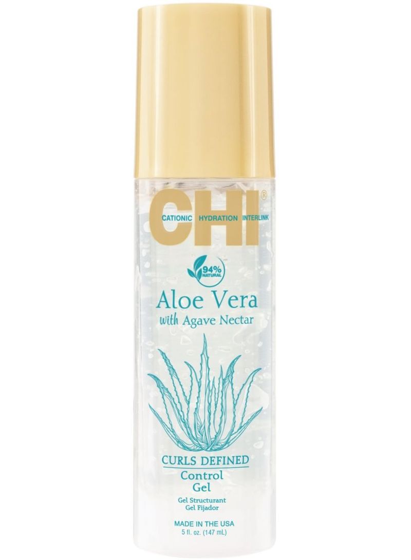 CHI Aloe Vera With Agave Nectar Curl Defined Control Hair Gel 147ml 