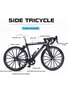 Generic Die Cast Racing Miniature Bike Black Box Size: 17.8cm x 6cm x 10.8cmcm  - Image 3