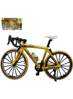 Generic Die Cast Racing Miniature Bike Yellow Box Size: 17.8cm x 6cm x 10.8cmcm  - Image 1