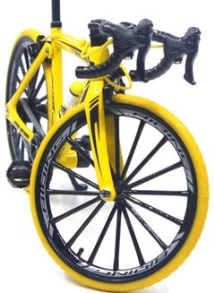 Generic Die Cast Racing Miniature Bike Yellow Box Size: 17.8cm x 6cm x 10.8cmcm  - Image 2