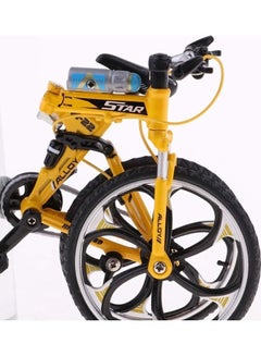 Generic Die Cast City Miniature Bike Yellow Box Size: 17.8cm x 6cm x 10.8cmcm  - Image 4