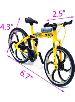 Generic Die Cast City Miniature Bike Yellow Box Size: 17.8cm x 6cm x 10.8cmcm  - Image 5