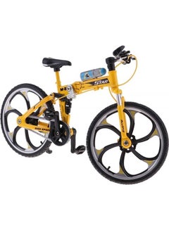 Generic Die Cast City Miniature Bike Yellow Box Size: 17.8cm x 6cm x 10.8cmcm  - Image 3
