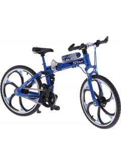 Generic Die Cast City Miniature Bike Blue Box Size: 17.8cm x 6cm x 10.8cmcm  - Image 1
