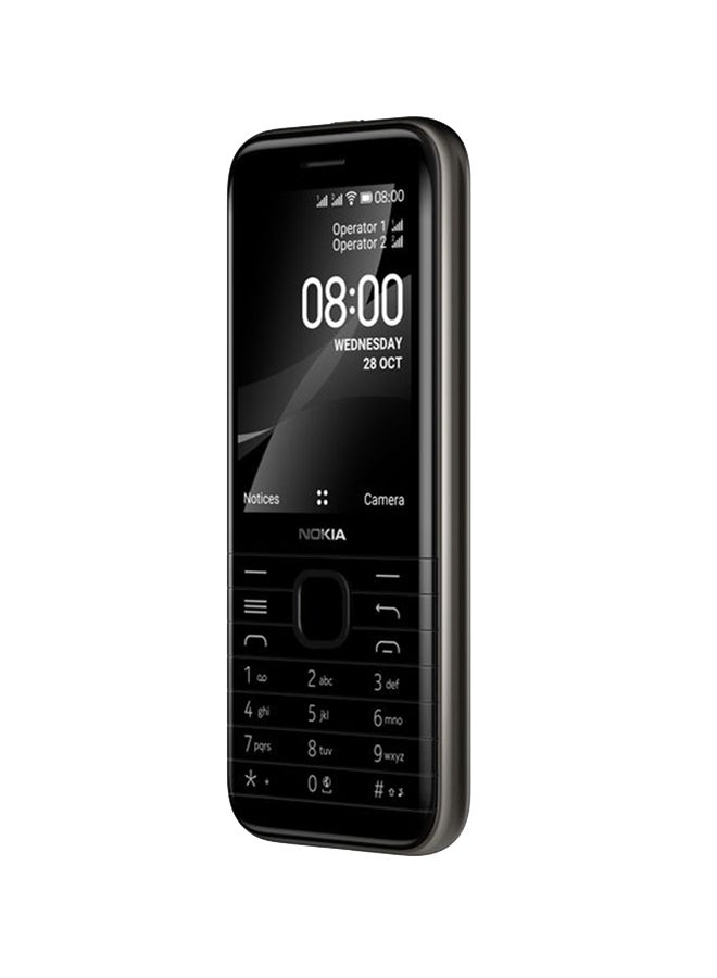 NOKIA - 8000 Dual SIM Black 512MB RAM 4GB 4G LTE - Image 1
