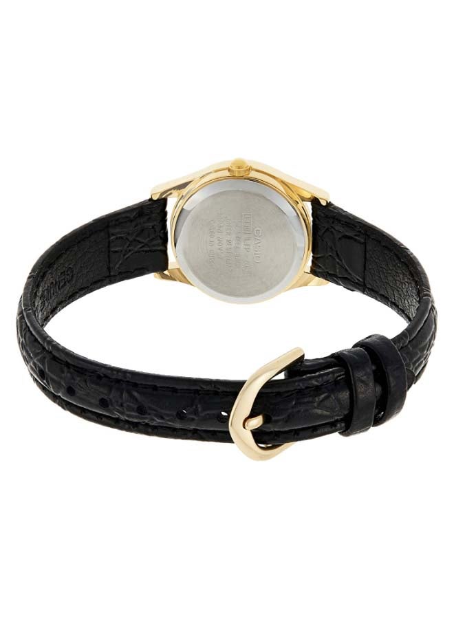 CASIO - Women's Leather Analog Wrist Watch LTP-1094Q-7B1RDF - Image 1