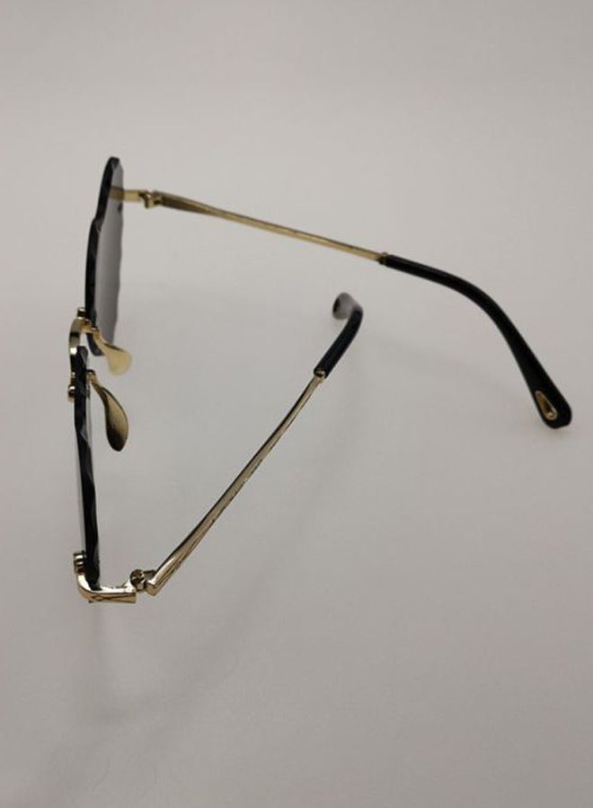 شاربدو نظارة شمسية بإطار دون حافة وعدسات واقية من الأشعة فوق البنفسجية طراز T12447 - Image 2