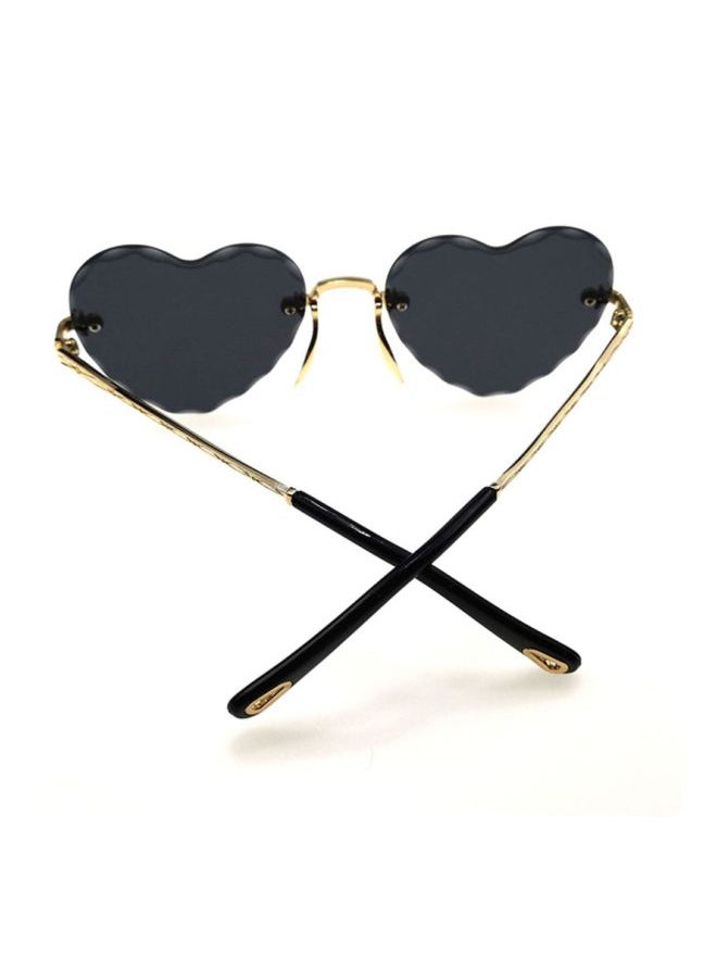 شاربدو نظارة شمسية بإطار دون حافة وعدسات واقية من الأشعة فوق البنفسجية طراز T12447 - Image 3