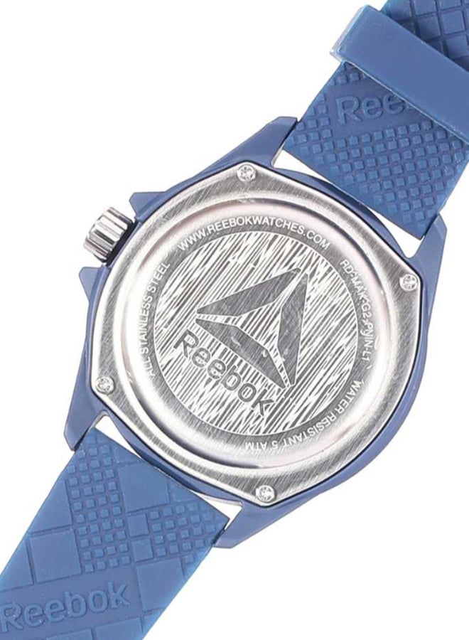 Men's Makimba Rubber Analog Watch RD-MAK-G2-PNIN-L1