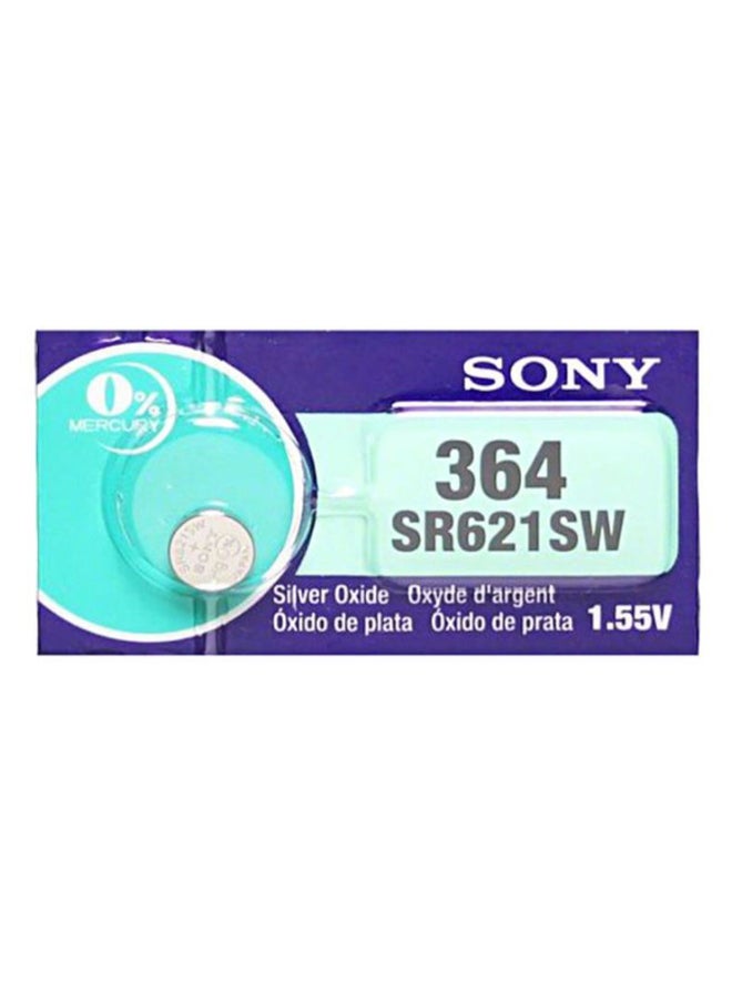 Sony - unisex 100-Piece 364 Mercury Free Watch Battery Set - Image 1