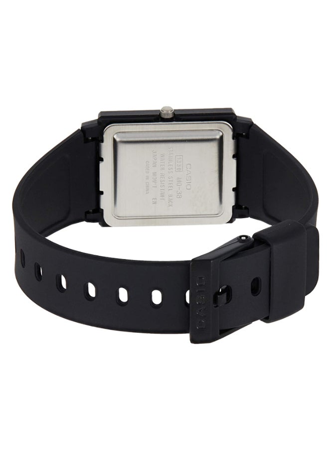 Men's Resin Analog Watch MQ-38-1ADF