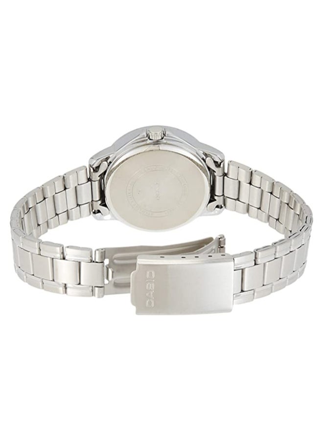 CASIO Women's Stainless Steel Analog Watch LTP-V004D-2BUDF - Image 2
