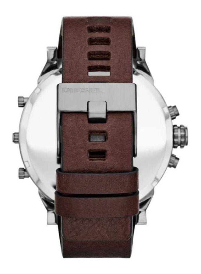 DIESEL Men's Mr.Daddy 2.0 Leather Analog Watch DZ7314 - Image 2