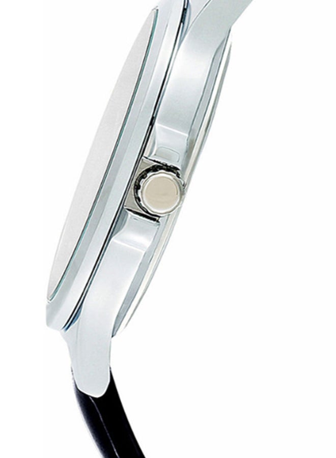 CASIO Women's Leather Analog Watch LTP-V300L-1AUDF - 33 mm - Black - Image 3