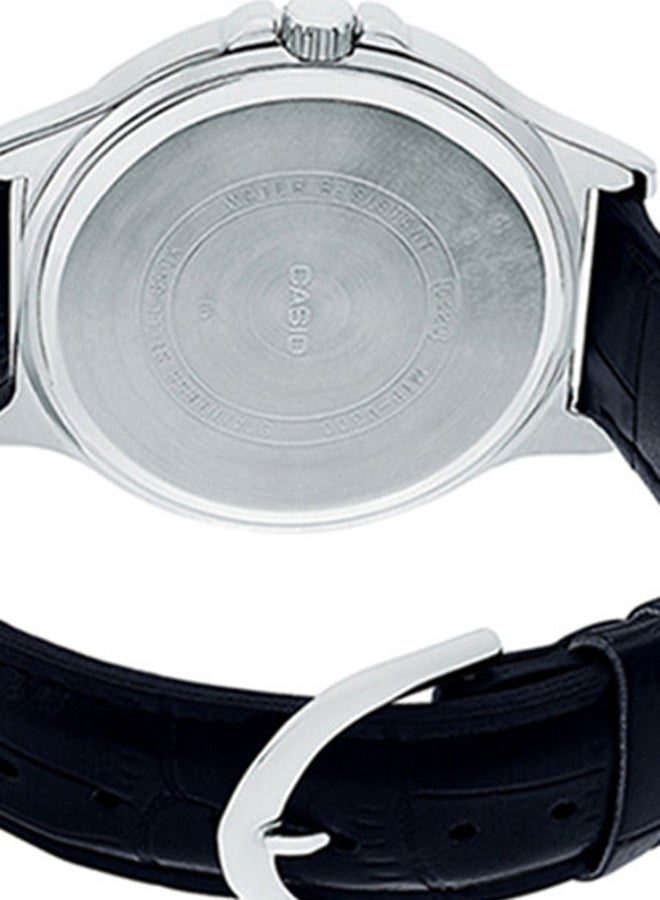 CASIO Women's Leather Analog Watch LTP-V300L-1AUDF - 33 mm - Black - Image 5