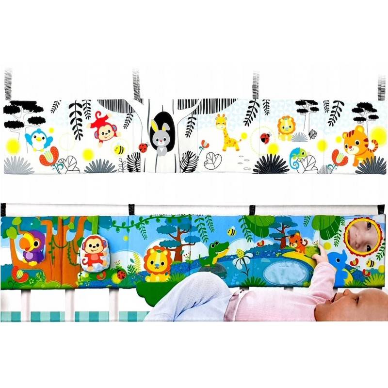 WinFun Safari Adventure Bumper Crib Attachment Toy - Image 3