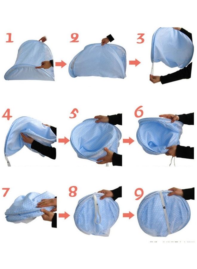 زبادي للأطفال قابل للطي مع ناموسية - Image 4