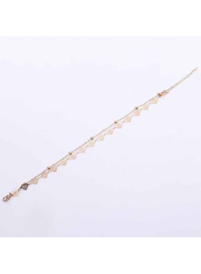 Sharpdo - Metal Tortoise Charm Anklet - Image 1
