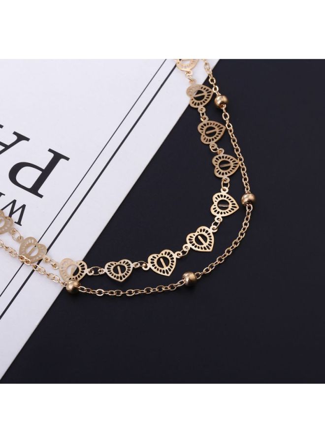 Sharpdo - Metal Tortoise Charm Anklet - Image 1