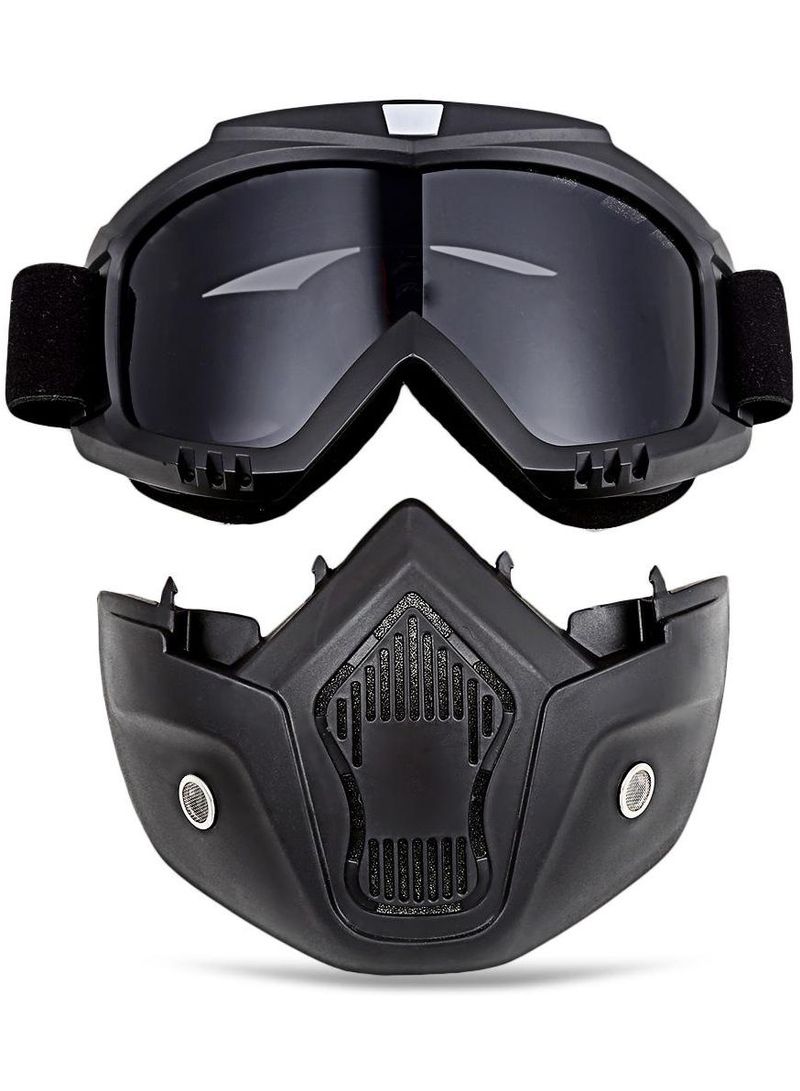 ROBESBON Cycling Face Mask With Detachable Mask And Mouth Filter  - Image 1