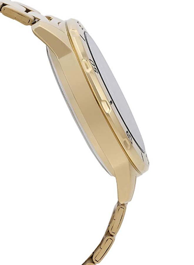 CASIO Men's Enticer Analog Watch MTP-VD01G-1B - 45 mm - Gold - Image 4