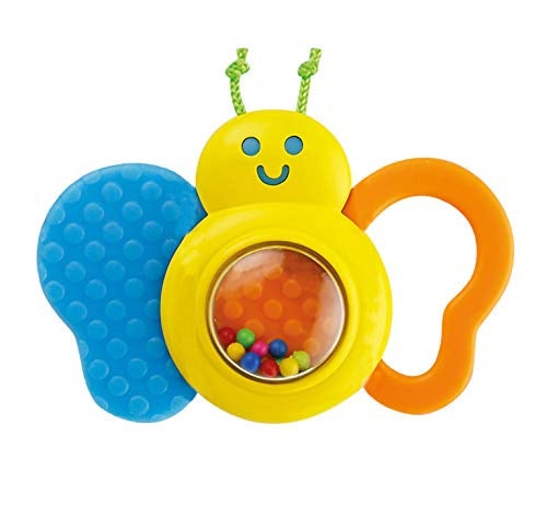 Butterfly Shake Rattle With Teether