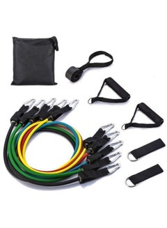 11-Piece Resistance Band Set With Carrying Case 540grams - v1610208492/N43219055A_1