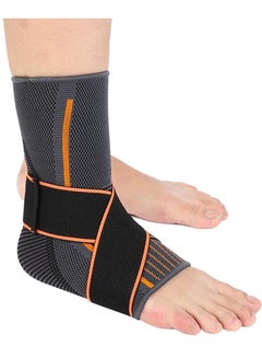 2-Piece Ankle Support Compression Breathable Foot Elastic Guard Strap