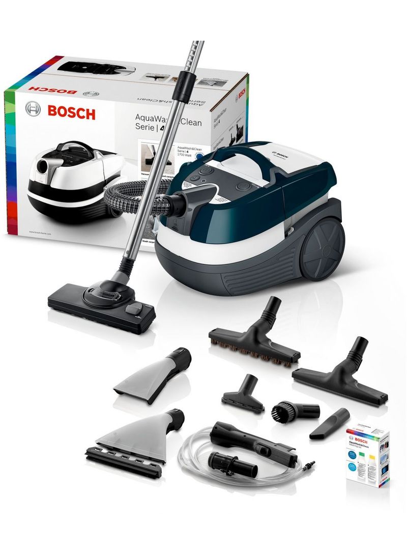 بوش مكنسة كهربائية سلكية للغسل والتنظيف الرطب والتنظيف الجاف 5 L 1700 W BWD41720 ألوان متعددة  - Image 1