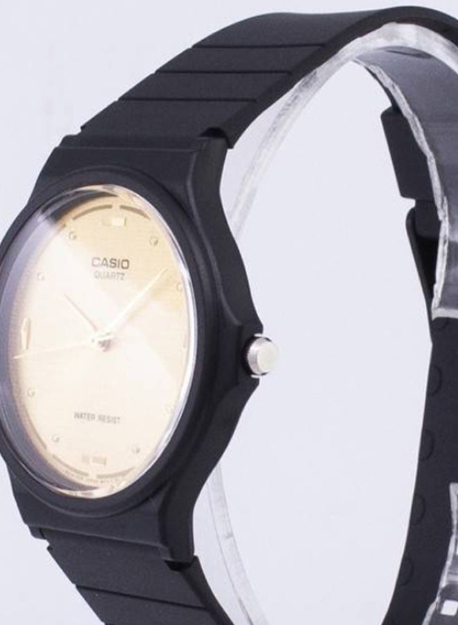 CASIO Men's Resin Analog Wrist Watch MQ-76-9ALDF - 39 mm - Black  - Image 2