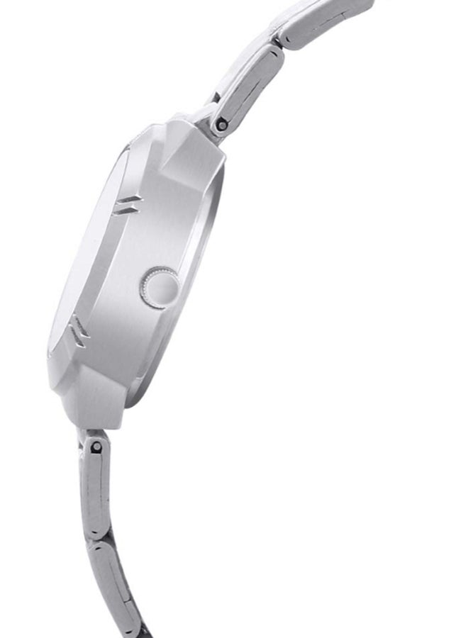 كاسيو ساعة يد بعقارب وسوار من الستانلس ستيل طراز LTP-1241D-4ADF للنساء - Image 3