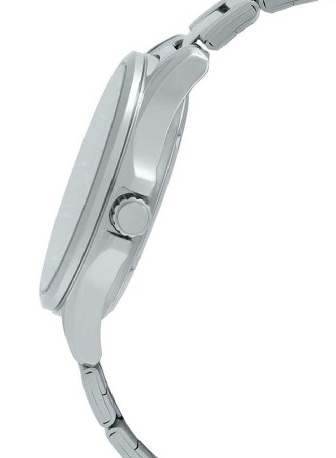 Men's Enticer Stainless Steel Analog Wrist Watch MTP-1384D-2AVDF