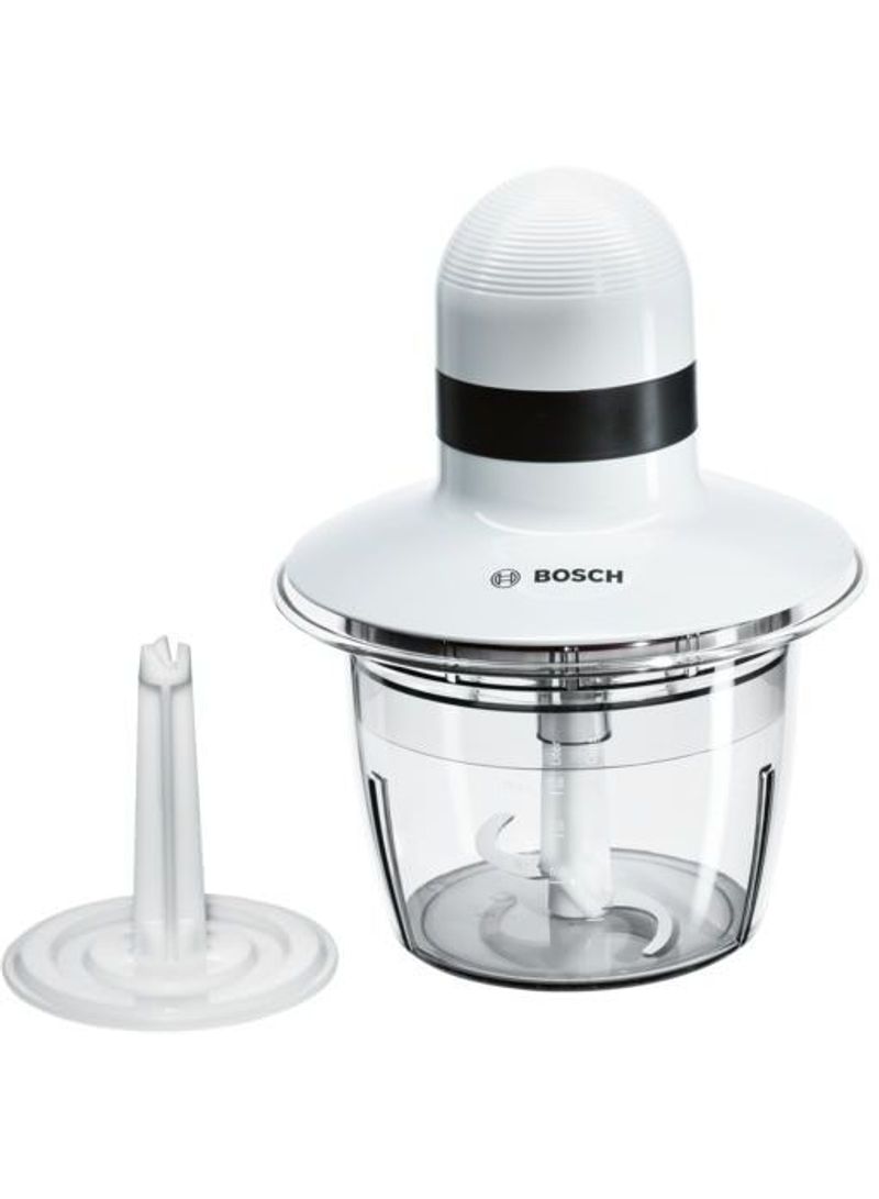 BOSCH Electric Plastic Chopper 800.0 ml 400.0 W MMR08A1 White/Black/Clear - Image 1