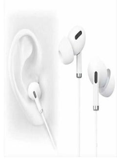 Sports Wireless Bluetooth In-Ear Headphones With Mic White  - Image 2