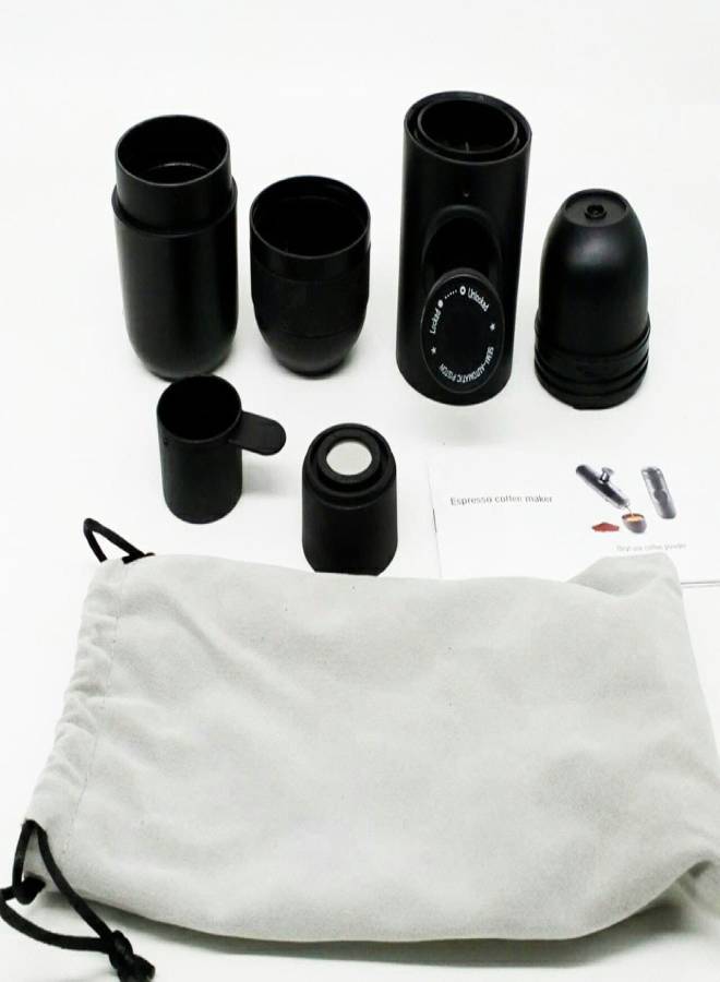 Generic - Portable Manual Coffee Maker Black 70ml - Image 1