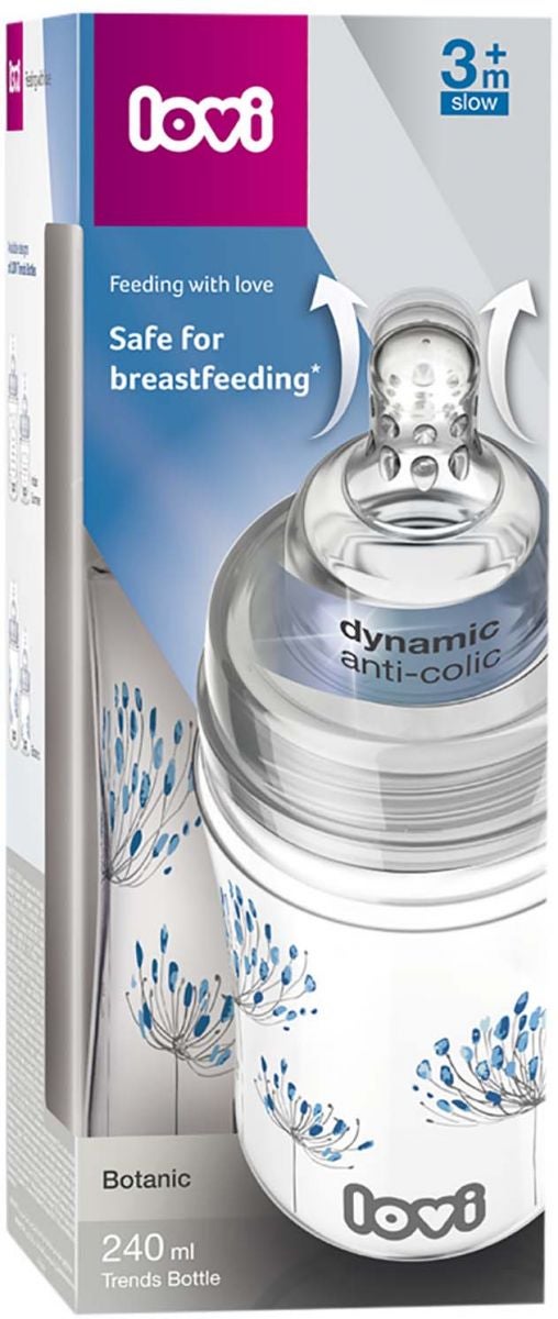 lovi Botanic Silicone Baby Feeding Bottle  - Image 2