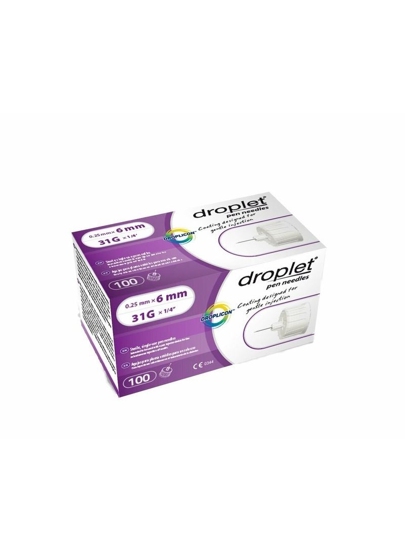 Droplet 100-Piece Pen Needle - Image 1