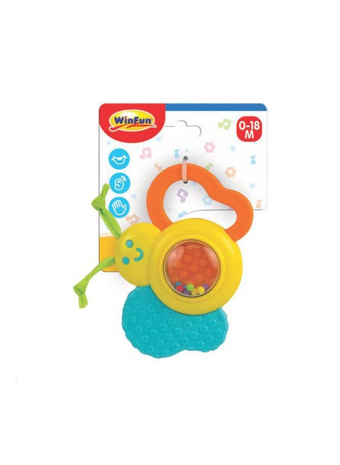 Butterfly Shake Rattle With Teether