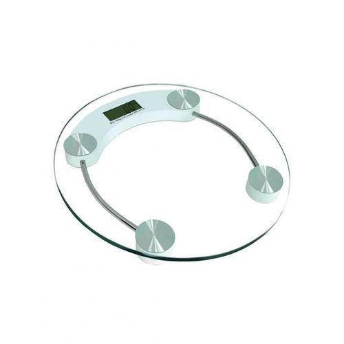 Digital Glass Round Weight Scale Clear  - Image 2