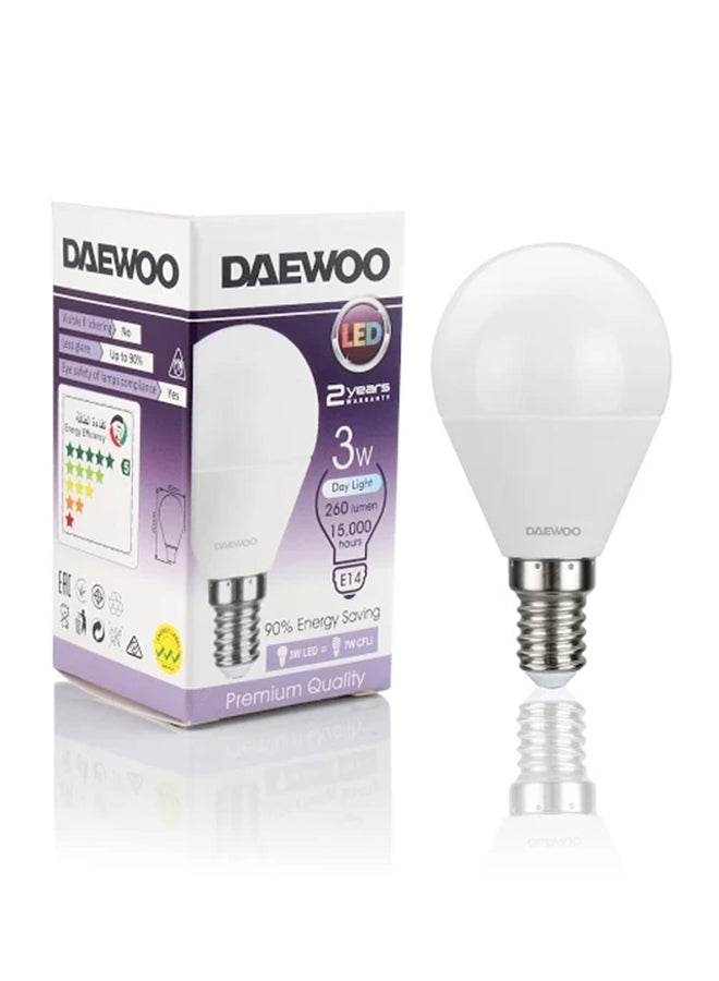 DAEWOO Dl1403C Day Light Led Bulb White  - Image 2