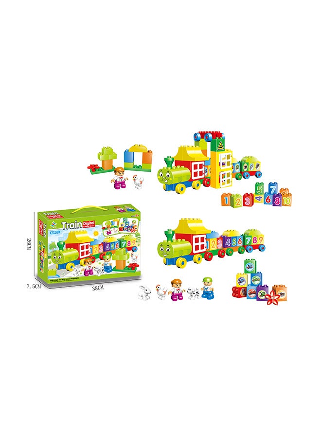 TraIn Digital Building Blocks, 63 pcs