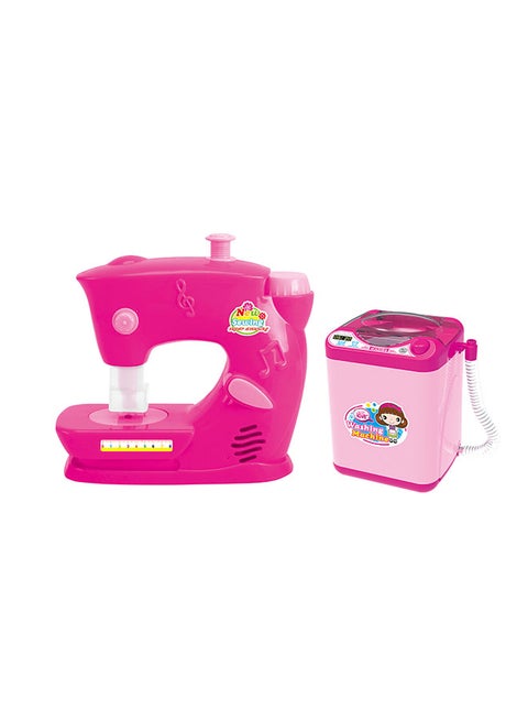Battery Operated - Sewing Kit & Washing Machine Set