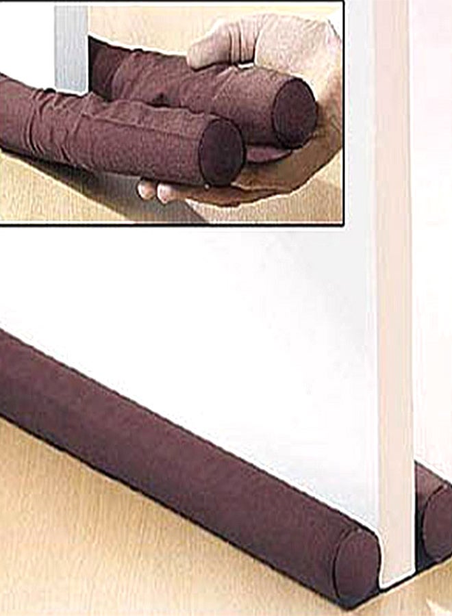 Door Dust Guard Brush Brown 86x11cm - Image 3