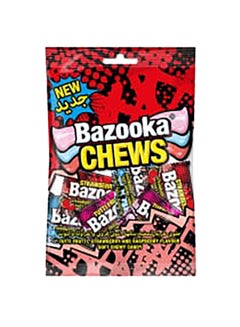 Tutti Frutti,Strawberry and Raspberry Flavour Chews Candy 120grams Pack of 12