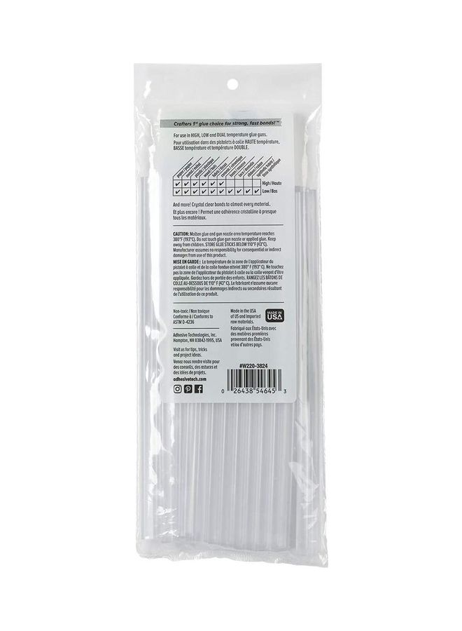 Adtech Mini Hot Glue Stick Clear - Image 2