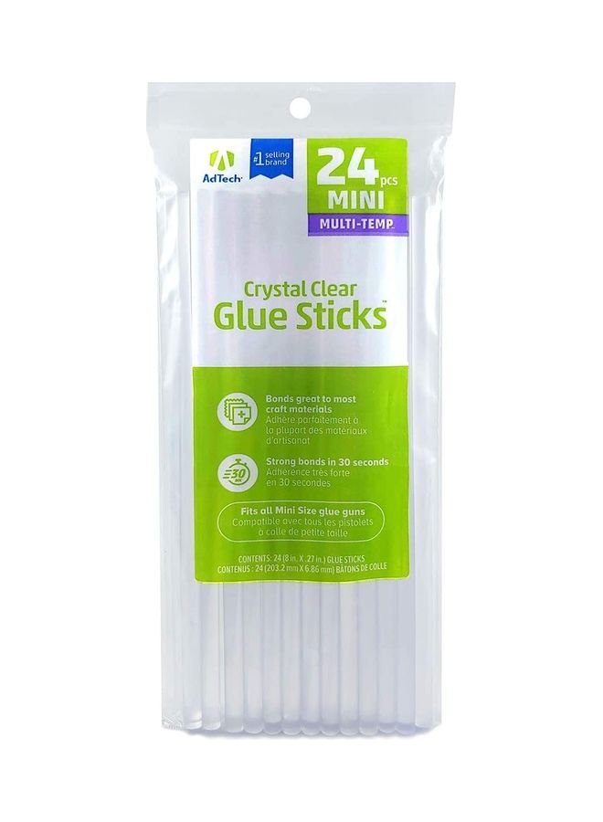 Adtech Mini Hot Glue Stick Clear - Image 3