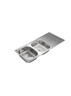 Inset Reversible Sink With Matt Finish Stainless Steel 1cm - v1610264959/N43254977A_3