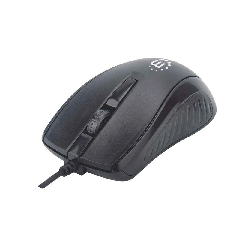 Manhattan - Wired Optical Mouse Black - Image 1